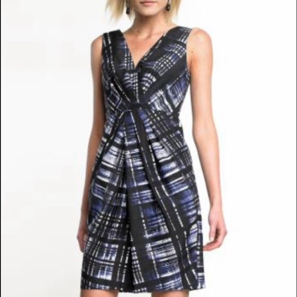 Like New! Banana Republic Petite Geometric Dress